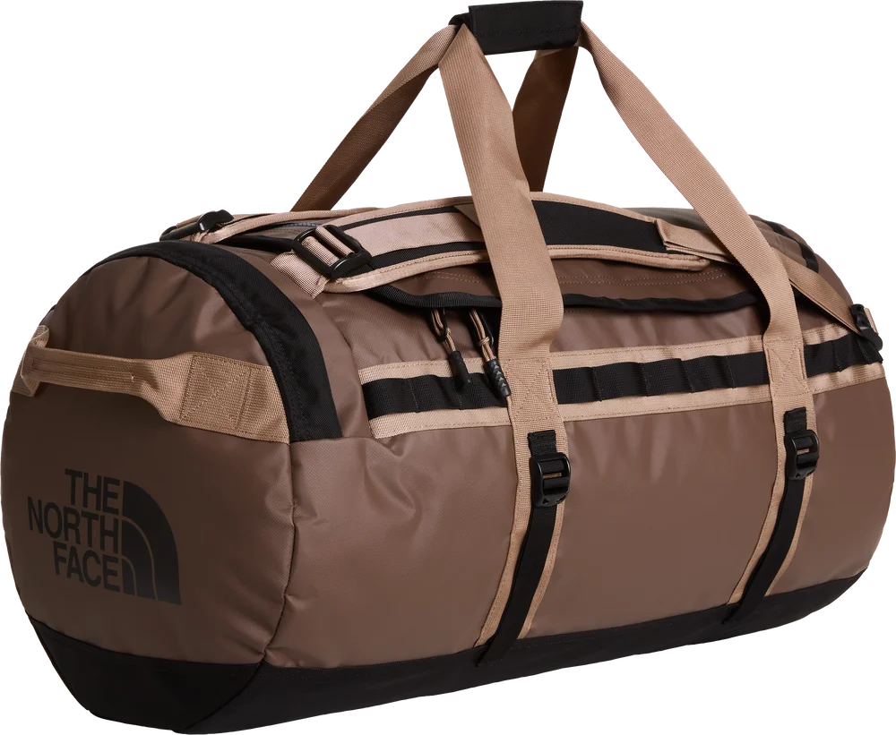 The North Face Base Camp Duffel – M Smokey Brown/TNF Black/Garnet v:8677174