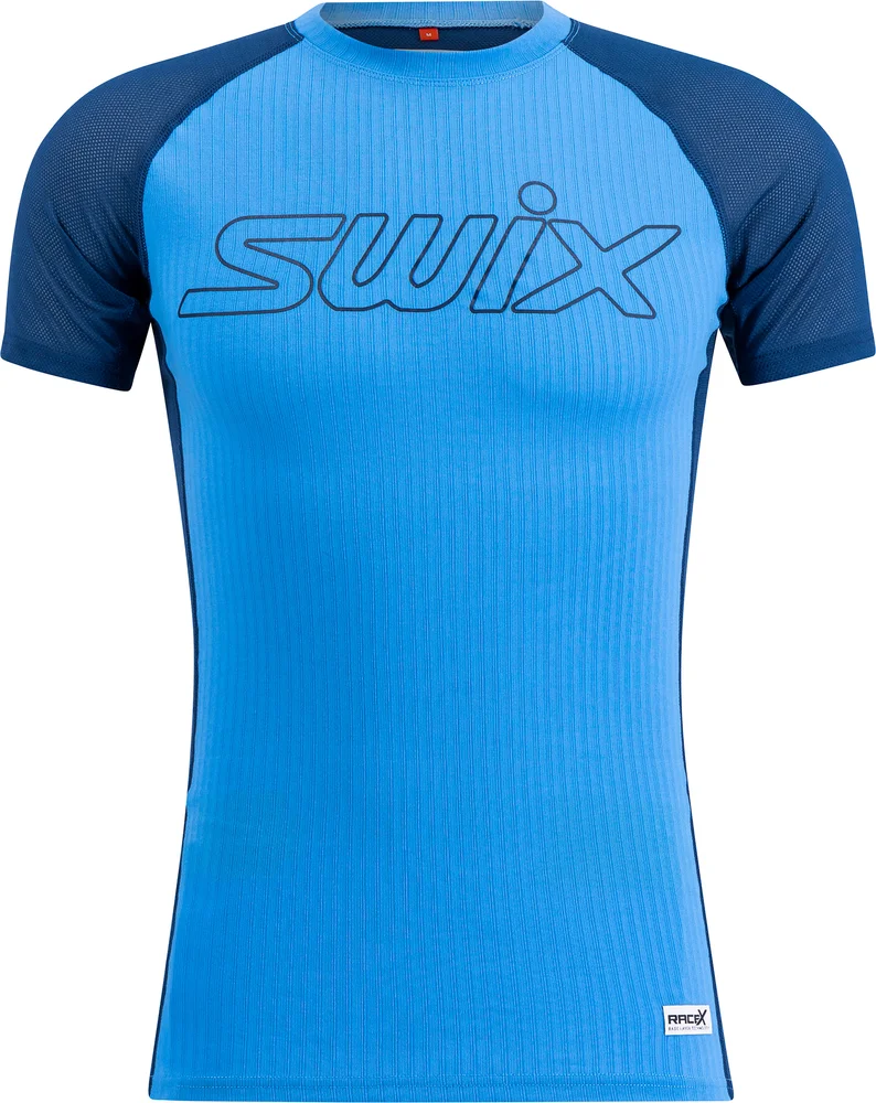 Swix Men’s RaceX Light Short Sleeve Cloud Blue/Lake Blue v:2925722 Swix Men’s RaceX Light Short Sleeve Cloud Blue/Lake Blue v:2925722
