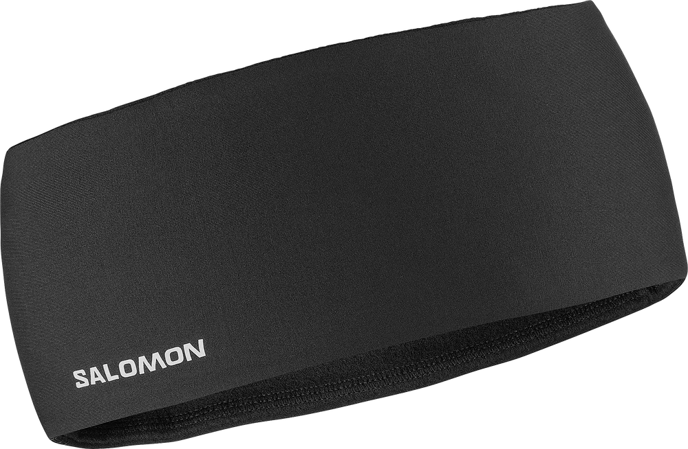 Salomon Unisex Run Tech Headband Deep Black/ v:5925376