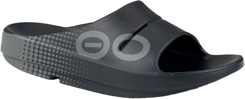 OOFOS OOahh Sport Slide Black Matrix v:8283131