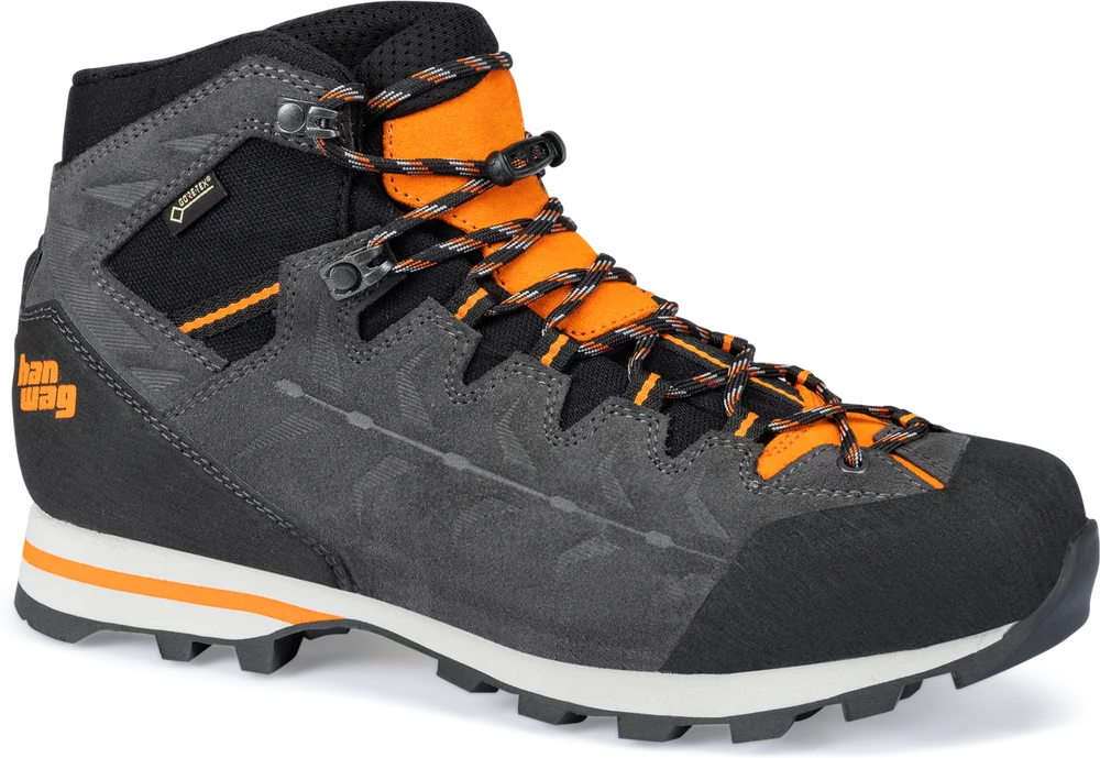 Hanwag Men’s Makra Light Gtx Asphalt/Orange v:5661074 Hanwag Men’s Makra Light Gtx Asphalt/Orange v:5661074