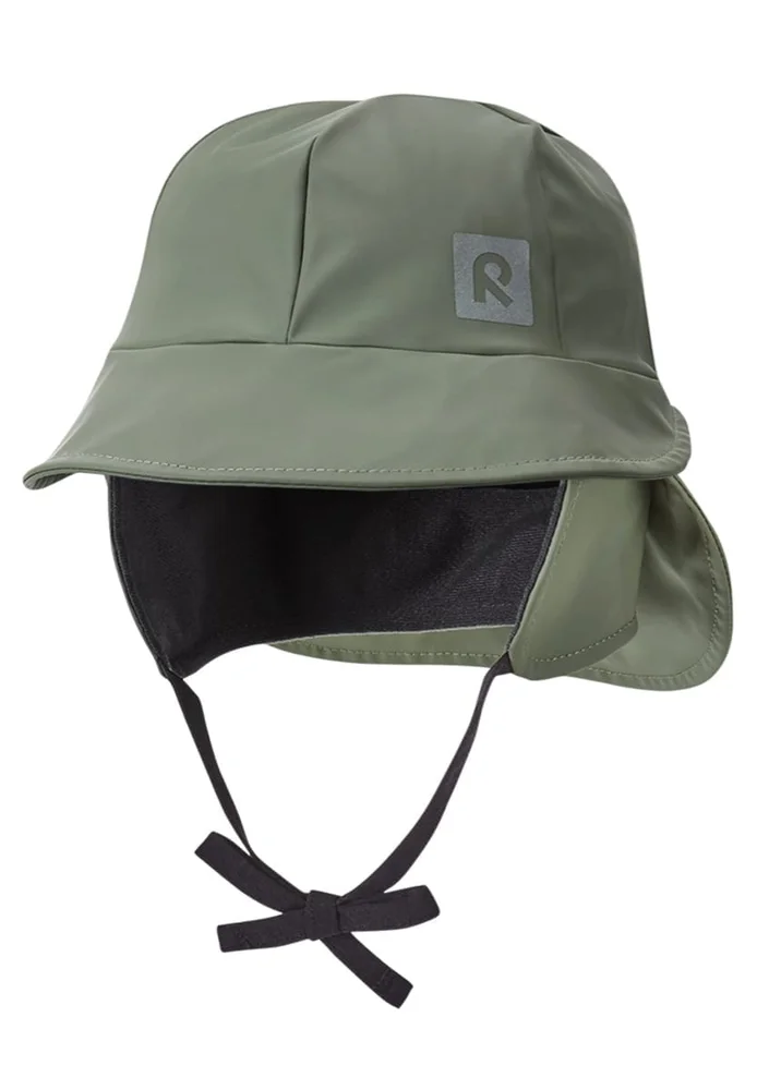 Reima Kids’ Rain Shell Hat Rainy Greyish Green v:1274974