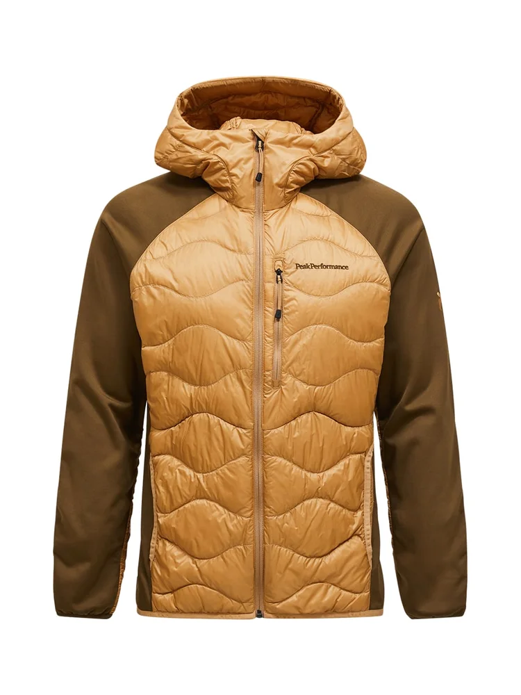 Peak Performance M Helium Down Hybrid Hood Sierra Sand/Meadow Moss v:6944789 Peak Performance M Helium Down Hybrid Hood Sierra Sand/Meadow Moss v:6944789