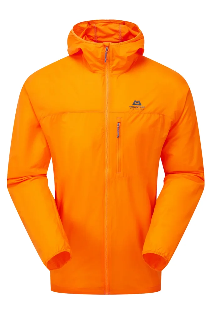 Mountain Equipment Aerofoil Hooded Mens Jacket Ember v:8620261 Mountain Equipment Aerofoil Hooded Mens Jacket Ember v:8620261