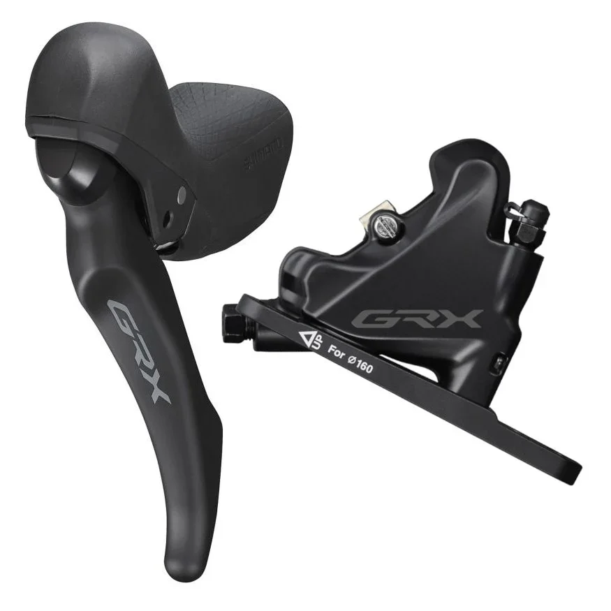 Shimano GRX BL-RX600-L Skivebremssett BL-RX600-L(L) + BR-RX400(F) v:1759070 Shimano GRX BL-RX600-L Skivebremssett BL-RX600-L(L) + BR-RX400(F) v:1759070