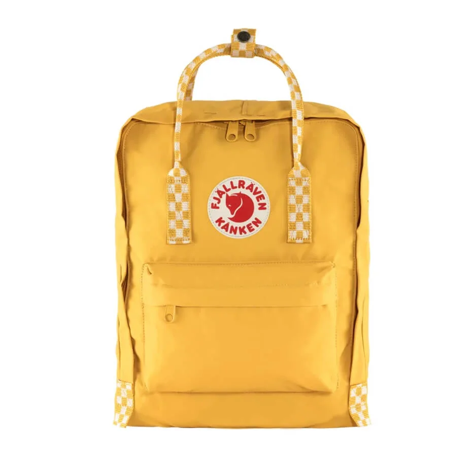 Fjällräven Kånken Ochre/Chess Pattern v:1729482