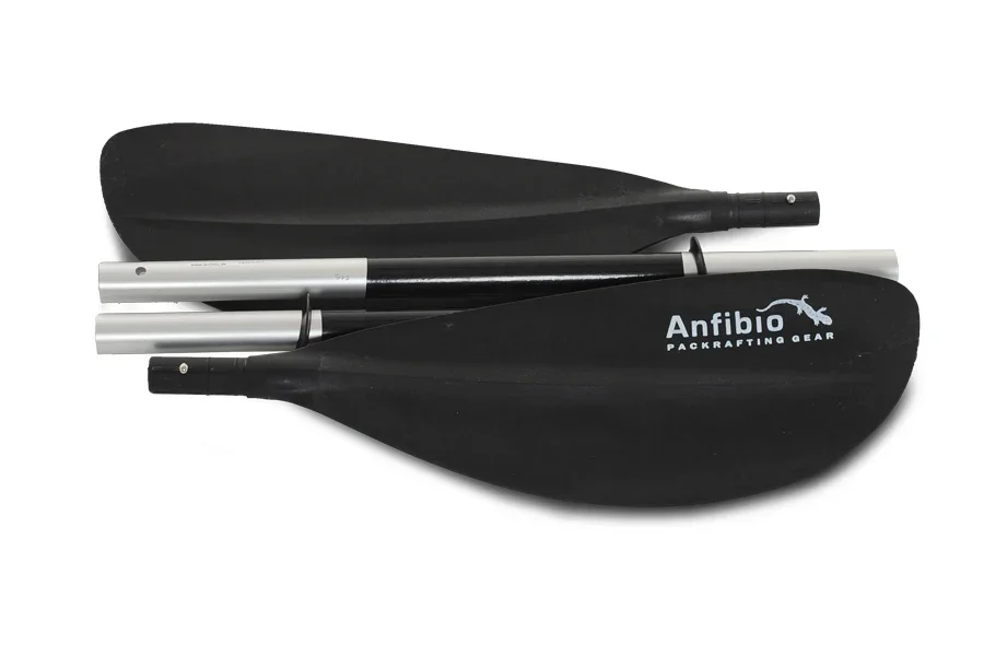 Anfibio Basic 4P 210 cm Padleårer Sort, 1000g v:5260422