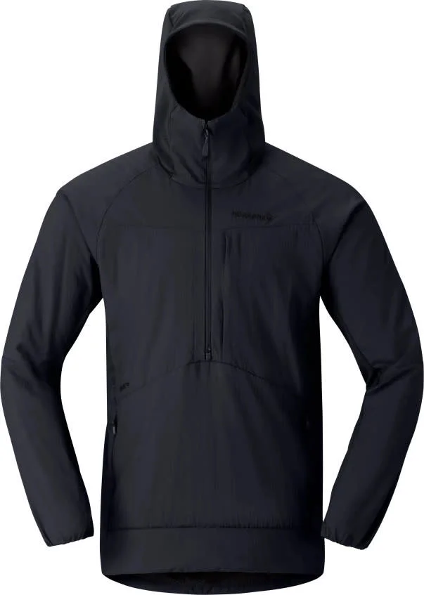 Norrøna Men’s Møre Octa Zip Hood Caviar v:7120063
