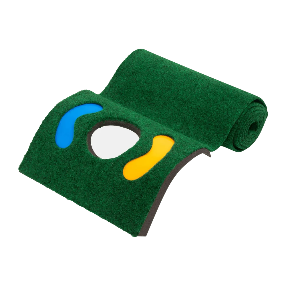 6×1 Putt Mat, puttermatte – Flerfarget v:2349049