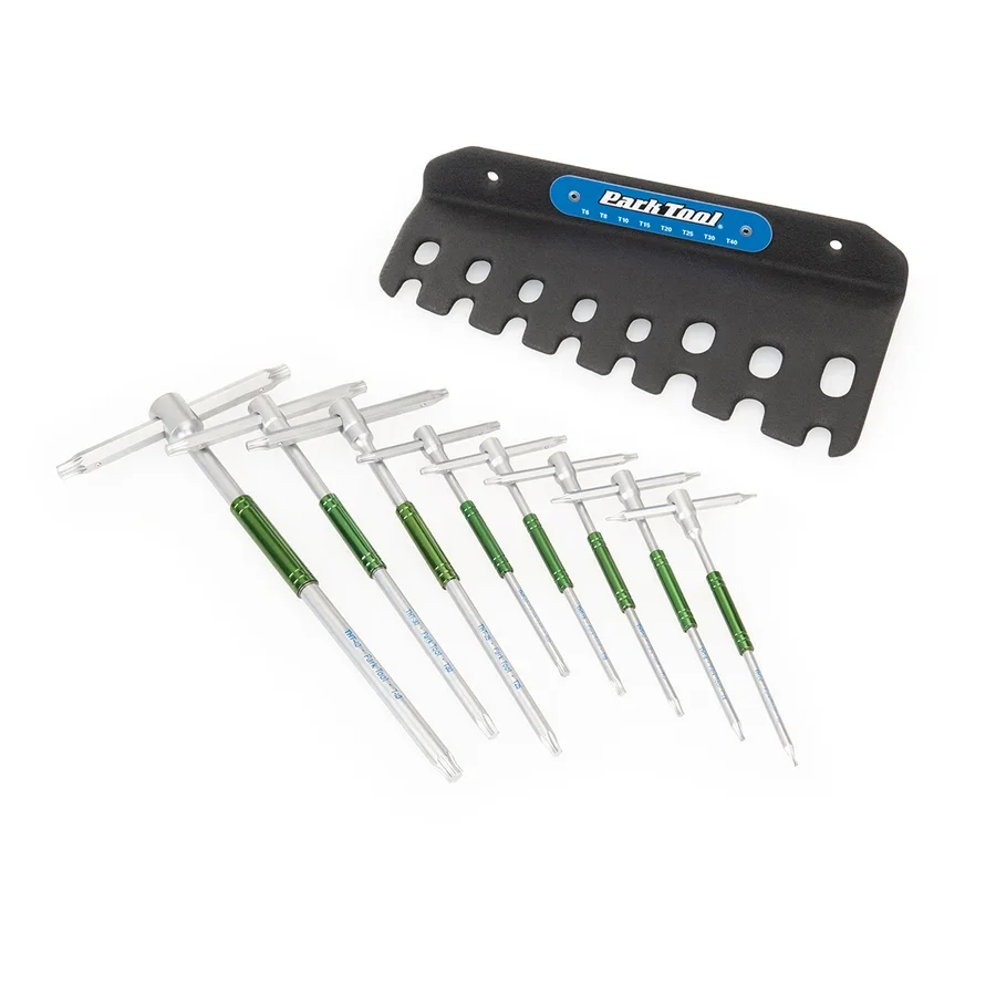 Park Tool THH-1 Torxsett 8 stk, T-håndtak, T6 - T40 mm v:3039816