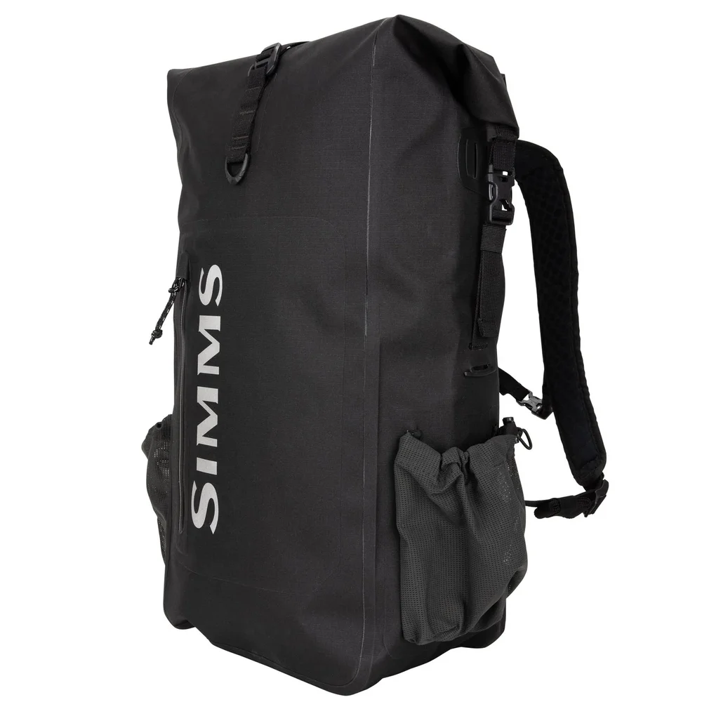 Simms Simms Dry Creek Rolltop Backpack Black 30l v:5892629 Simms Simms Dry Creek Rolltop Backpack Black 30l v:5892629