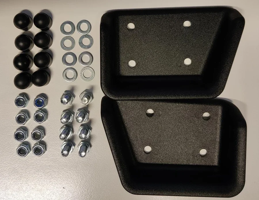 B & W Koffert Forsterkning For å ha mellom koffert og framhjul v:3540075