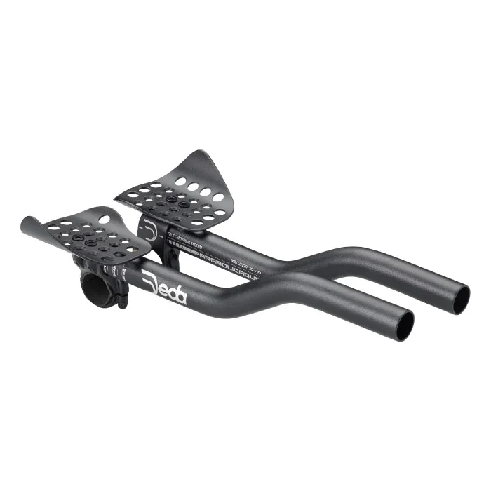 Deda Parabolica Duo Alta Tempobøyle Sort, S-Bend, Riser kit, 300 gram v:3788525