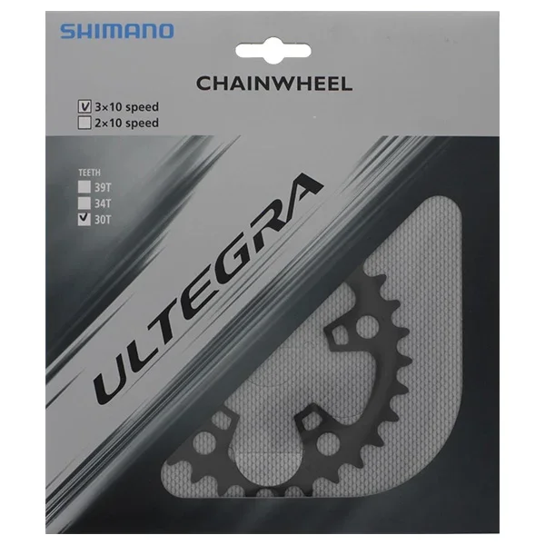 Shimano Ultegra 6703 30T Drev Aluminium, trippel, 30T, 92BCD v:8435533