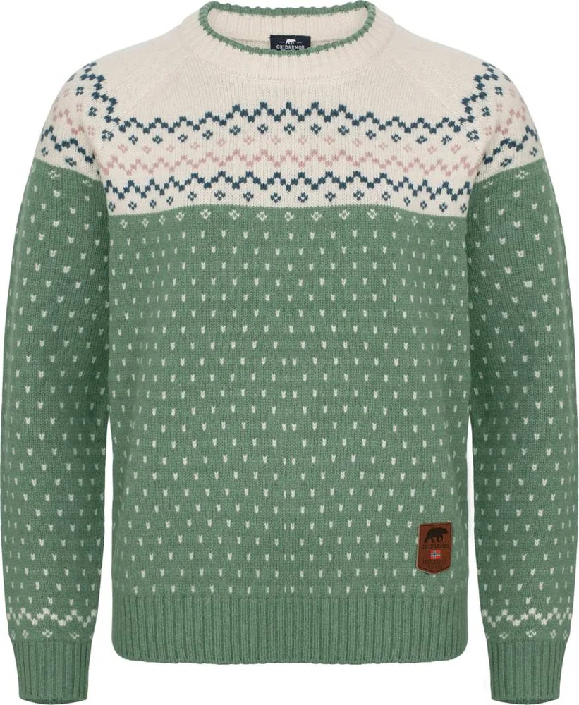 Gridarmor Classic Wool Sweater Wmn Green Bay v:9066152