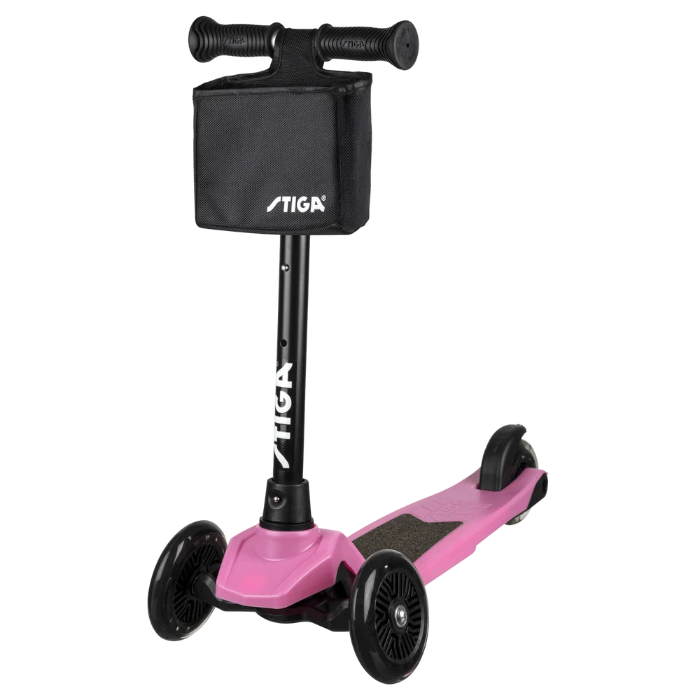 MiniKick Supreme+ 2 Pink 3W Scooter, sparkesykkel, barn – Rosa v:3728555
