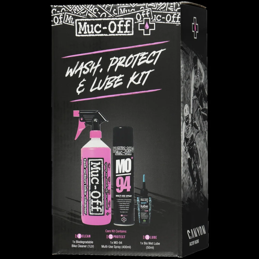 Wash, protect & lube kit, vedlikeholdspakke med tre produkter v:5122274