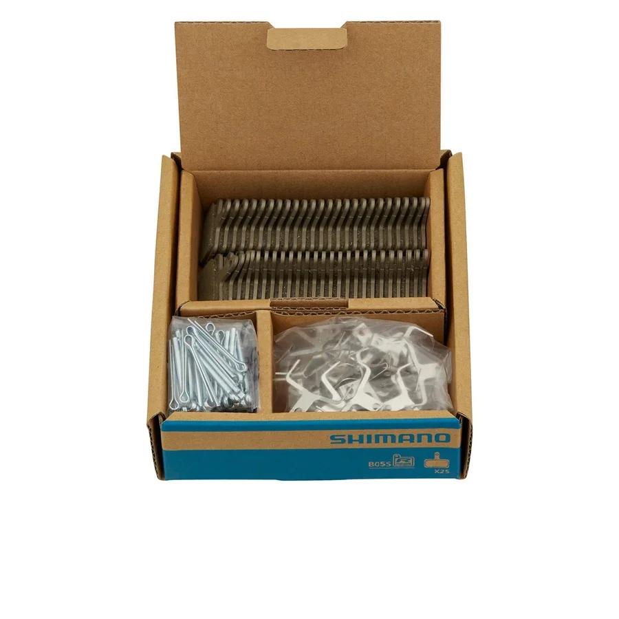 Shimano B05S-RX Bremseklosser Eske Resin, 25 par, BP-B05S-RX v:6589570