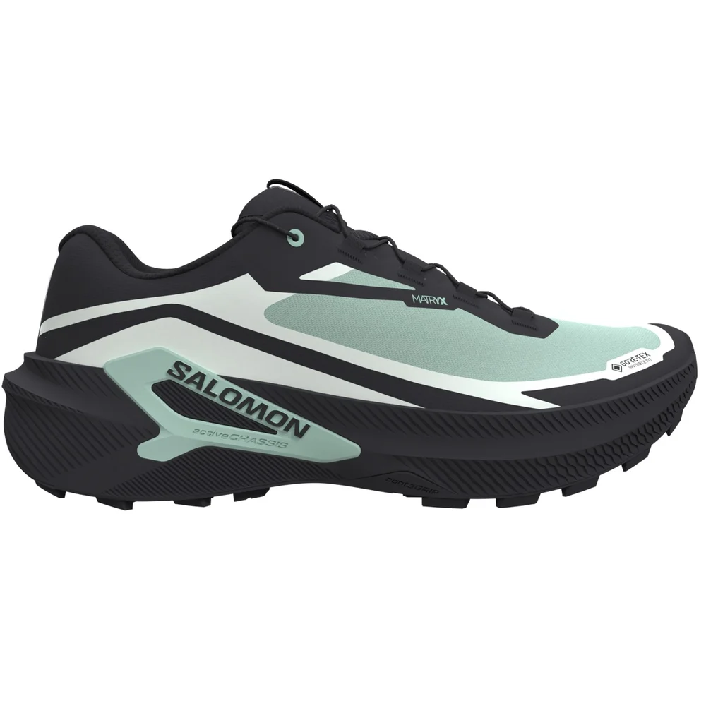 Salomon Genesis 2 Gtx W Lichen / Black / Clearly Aqua v:3025750