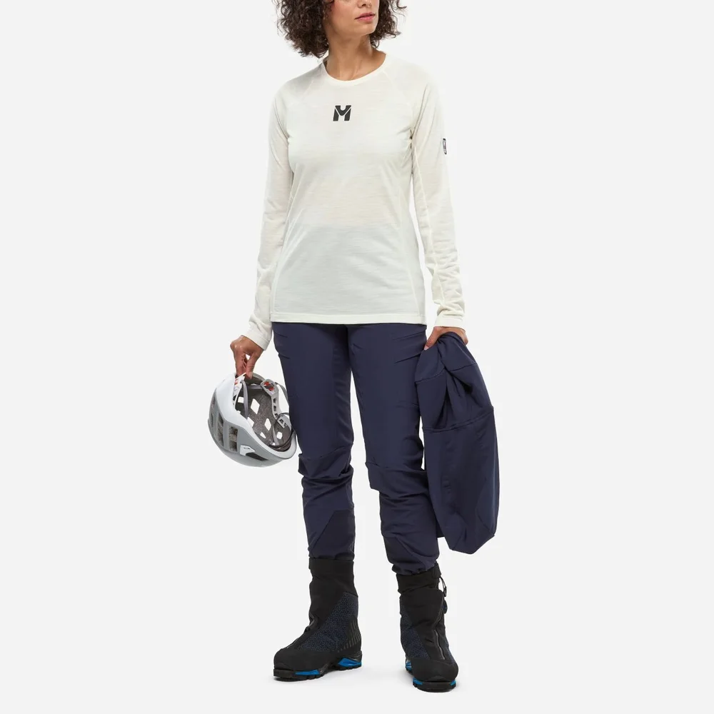 Trilogy Wool Ts Ls, dame - Millet v:5358495