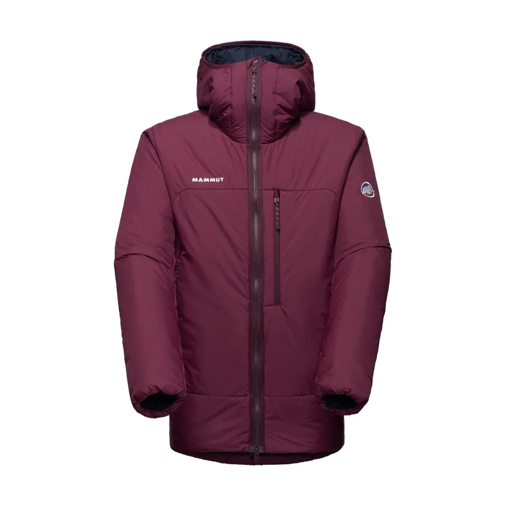 Mammut Rime Pro Belay IN Hooded Jacket Men Vin-black v:3071965