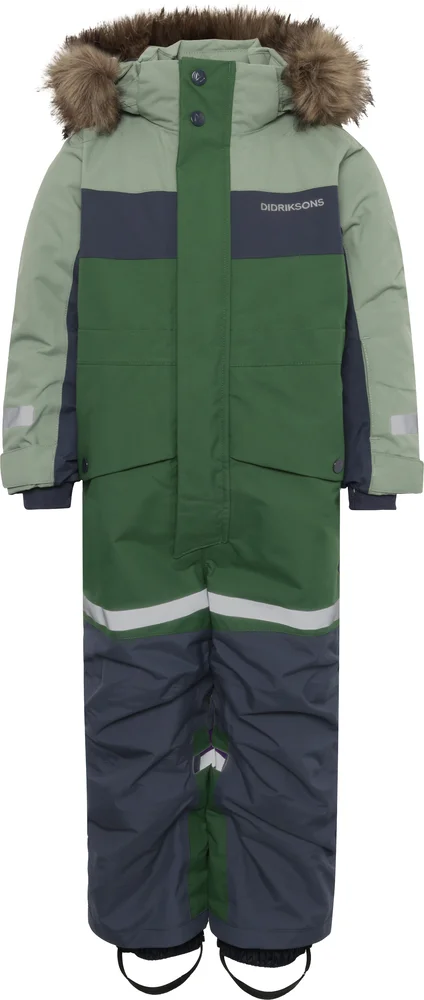 Didriksons Kids’ Bjärven Coverall 4 Light Moss v:7510391 Didriksons Kids’ Bjärven Coverall 4 Light Moss v:7510391