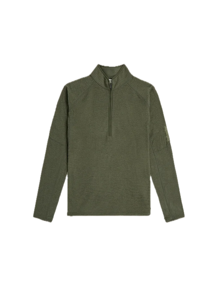 Icebreaker Men Mer 400 Realfleece Grid Ls Half Zip Dk Loden v:1881277 Icebreaker Men Mer 400 Realfleece Grid Ls Half Zip Dk Loden v:1881277