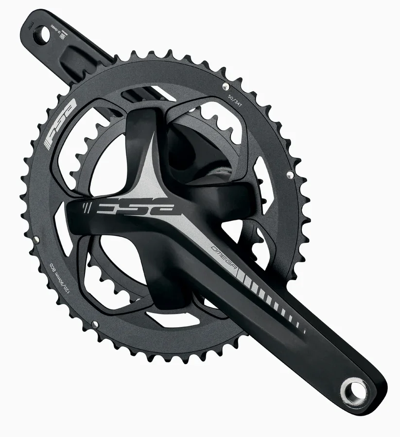 FSA Omega Adventure Kranksett Sort/Grå, 48/32T, 175mm v:4667358