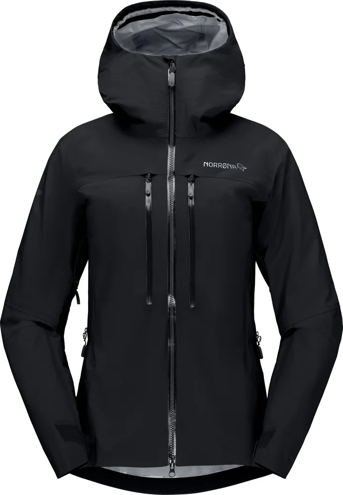 Norrøna Trollveggen Gore-Tex Pro Light Jacket W’S Caviar Black v:2768680