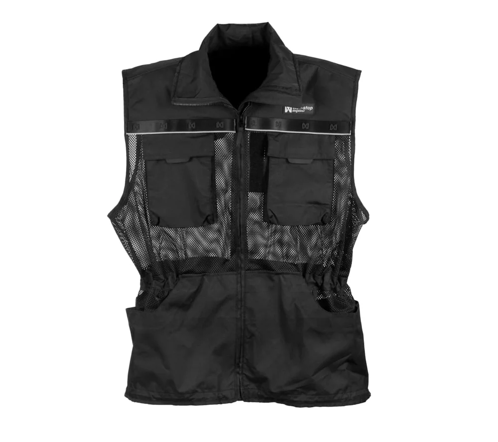 Non-stop Dogwear Dog Training Vest Black v:7543865 Non-stop Dogwear Dog Training Vest Black v:7543865
