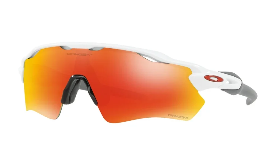 Oakley Radar EV Path Briller Polished White/Prizm Ruby v:1005205 Oakley Radar EV Path Briller Polished White/Prizm Ruby v:1005205