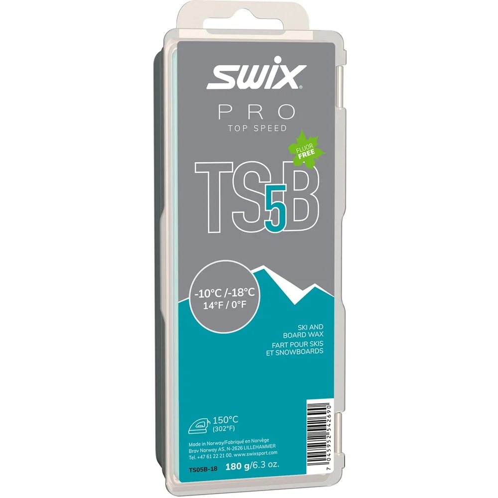 Swix TS5 Black -10°C/-18°C 180g Skivoks – Kjø;p hos v:9366283
