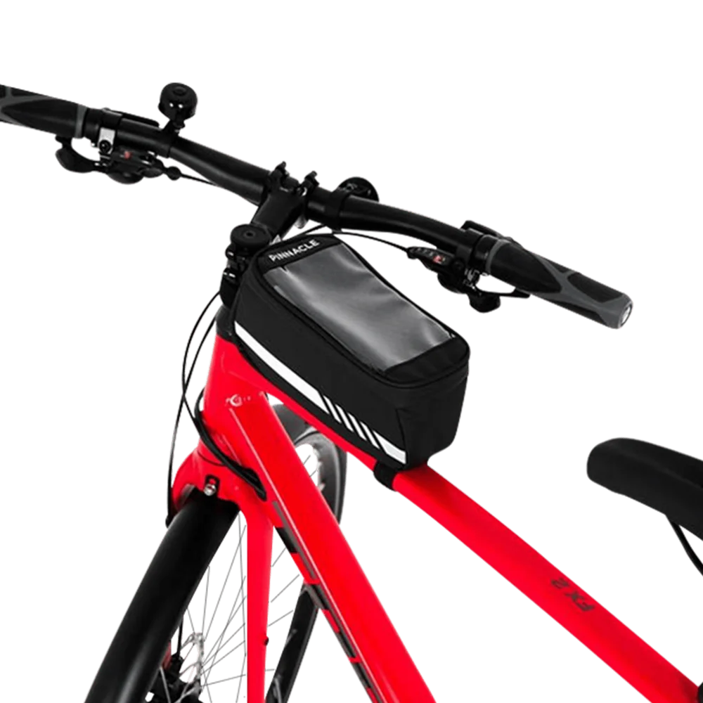 Top Tube Bag with Phone Window, overrørbag – Svart v:1330401