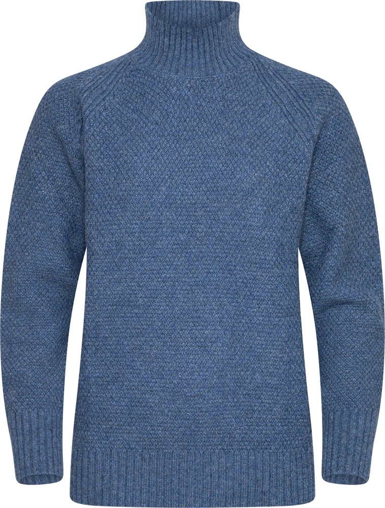 Urberg Moss Knit Sweater Wmn Blue Melange v:5309286 Urberg Moss Knit Sweater Wmn Blue Melange v:5309286