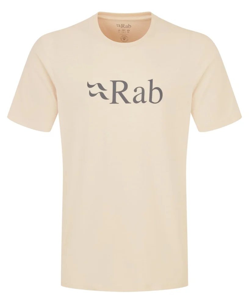 Rab Stance Logo Tee Ecru v:3002331