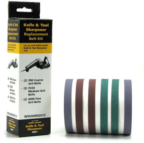 Work Sharp WSKTS slipebånd assortert (80,220,6000) 6pk v:2296360