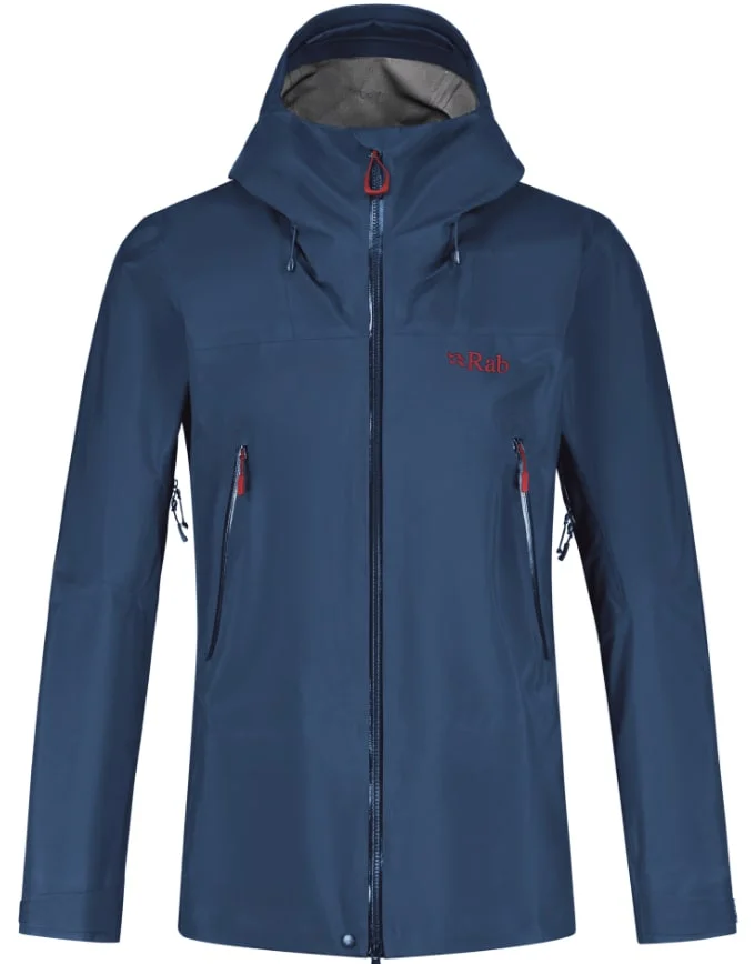 Rab Yangra GTX Jacket Tempest Blue/tuscan Red v:6502141