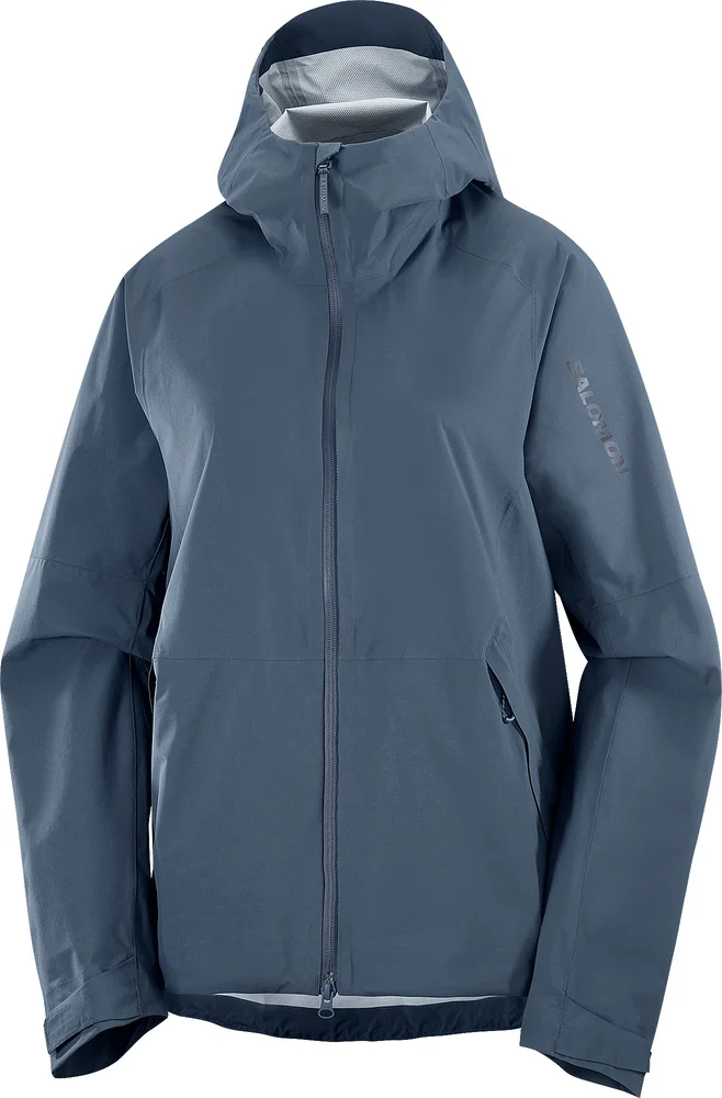 Salomon Outerpath 2.5l Wp Jkt W Blue Nights v:8715593 Salomon Outerpath 2.5l Wp Jkt W Blue Nights v:8715593