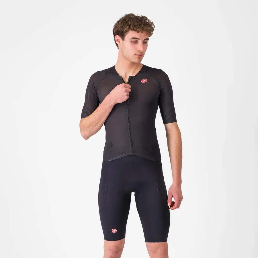 Castelli Free Sanremo 3 SS Triatlondrakt Black, Str. L v:7683359 Castelli Free Sanremo 3 SS Triatlondrakt Black, Str. L v:7683359
