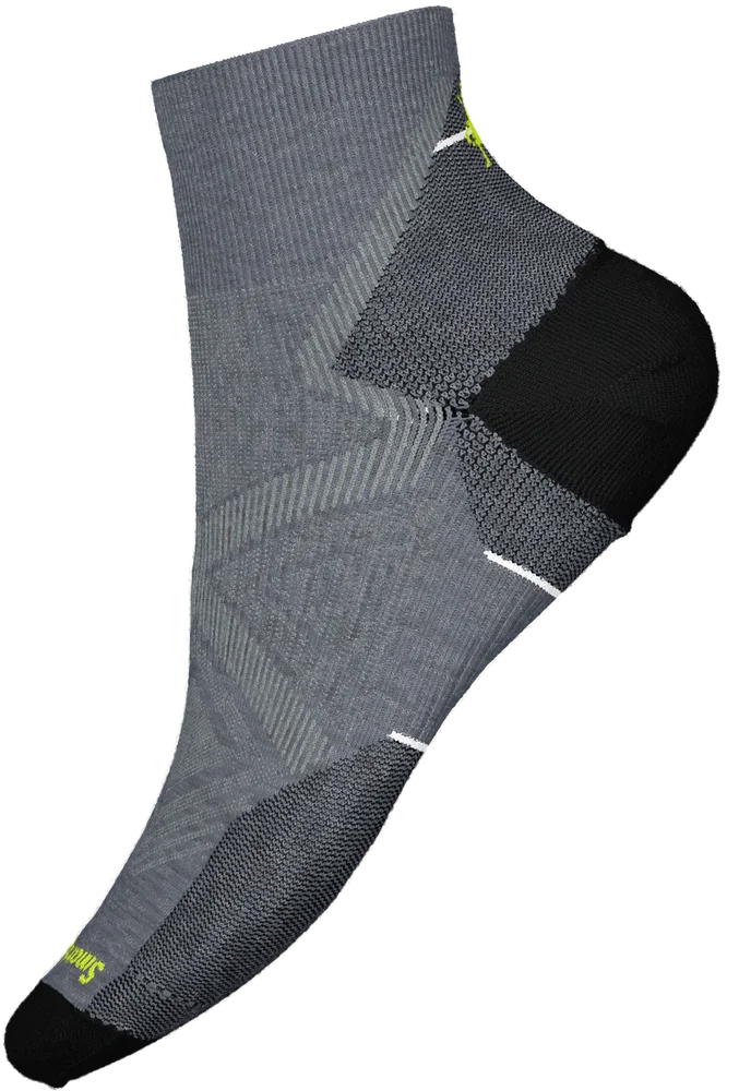 Smartwool Run ZC Ankle Socks Medium Gray v:3302463 Smartwool Run ZC Ankle Socks Medium Gray v:3302463