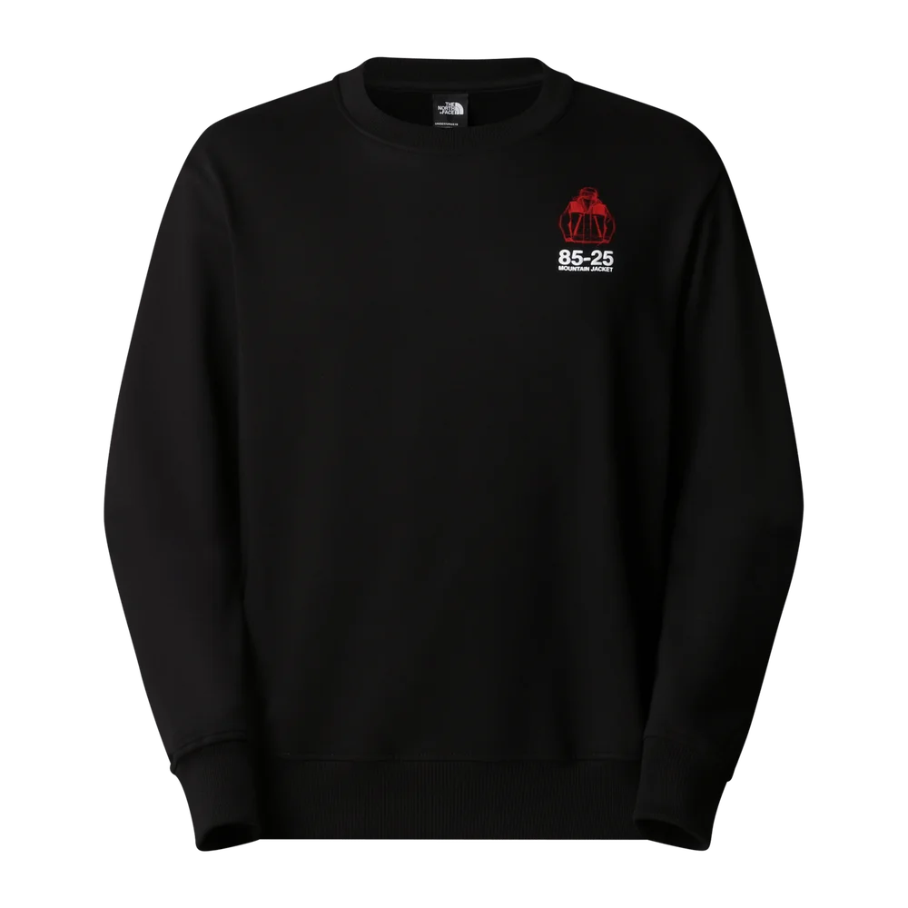 U Mnt Jacket Anniversary Relaxed Crew, crewneck, genser, herre – Svart v:6443363